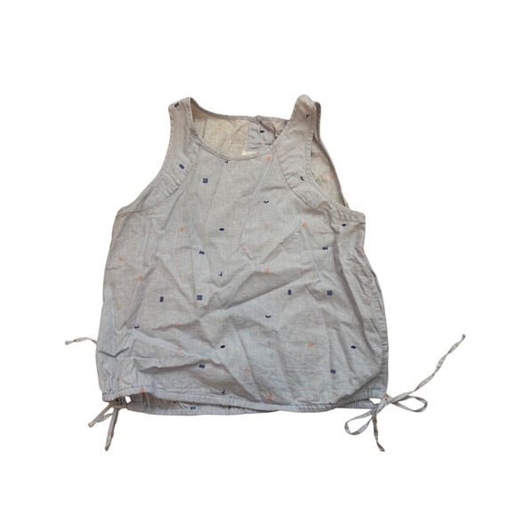 Rei Co-Op Tops - REI CO-OP Womens Tank Top Hemp Cotton‎ Blend Side Tie Gorpcore Boho Small